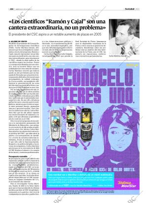 ABC MADRID 29-12-2004 página 43