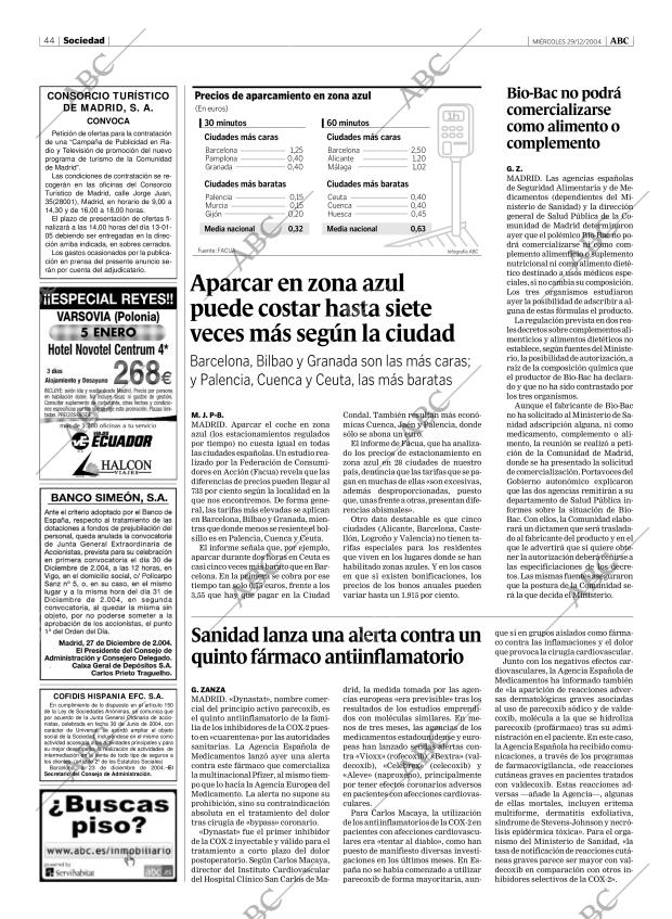 ABC MADRID 29-12-2004 página 44
