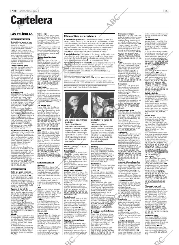 ABC MADRID 29-12-2004 página 55