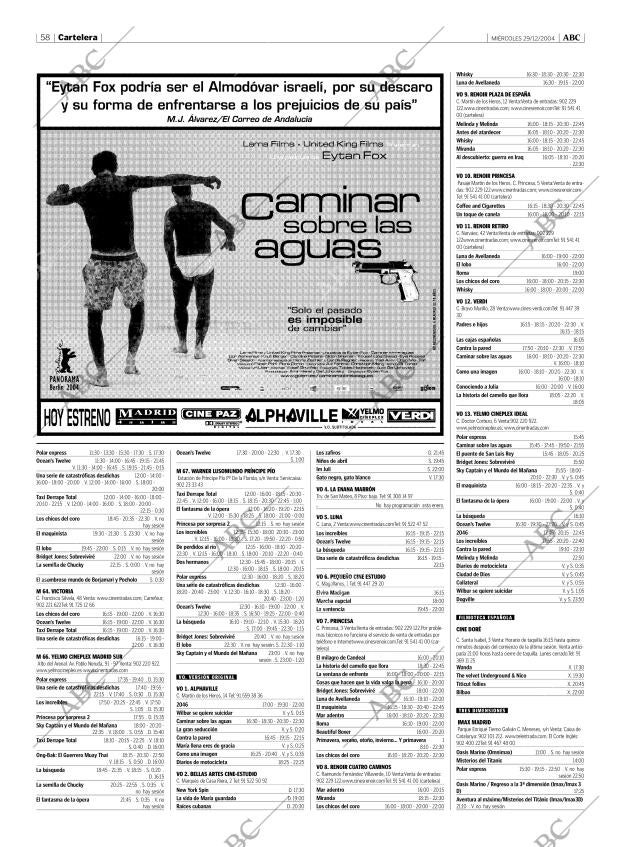 ABC MADRID 29-12-2004 página 58
