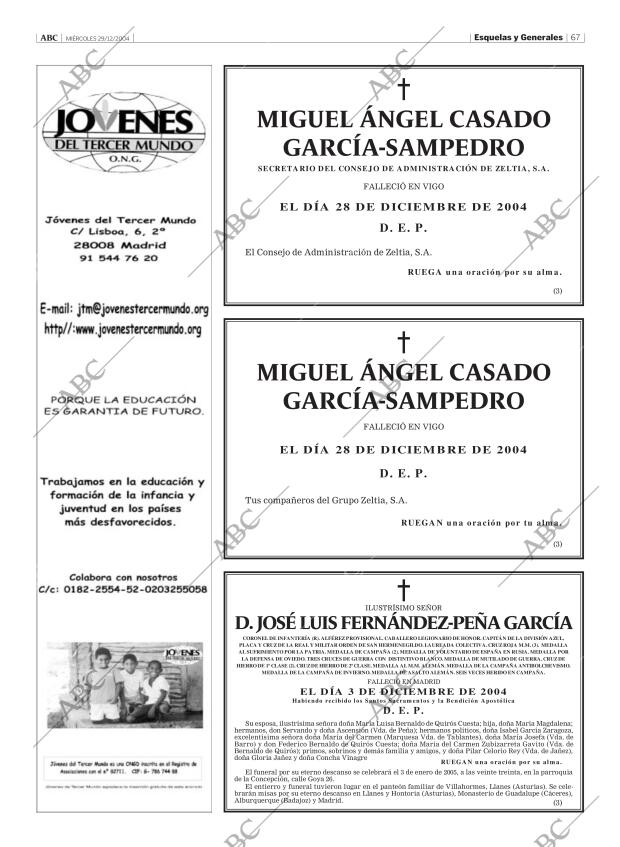 ABC MADRID 29-12-2004 página 67