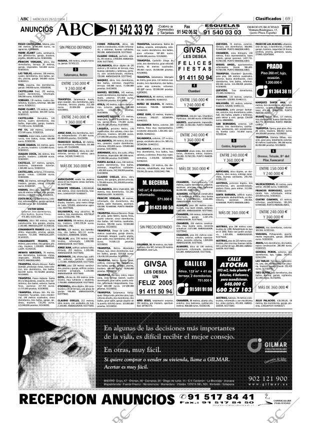 ABC MADRID 29-12-2004 página 69