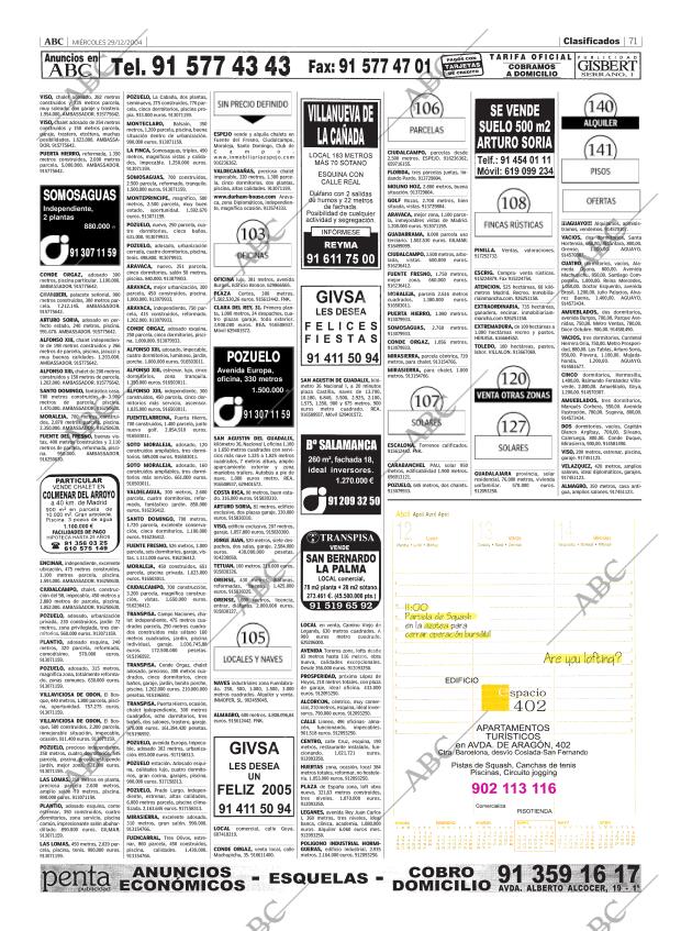 ABC MADRID 29-12-2004 página 71