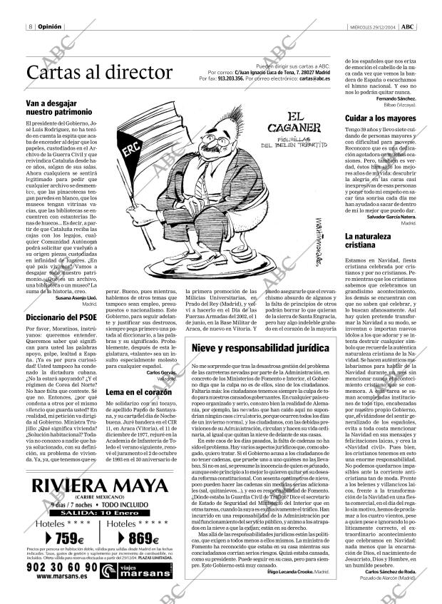 ABC MADRID 29-12-2004 página 8