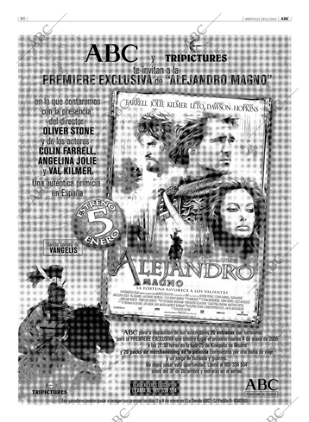 ABC MADRID 29-12-2004 página 90
