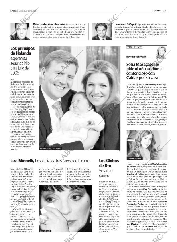 ABC MADRID 29-12-2004 página 93
