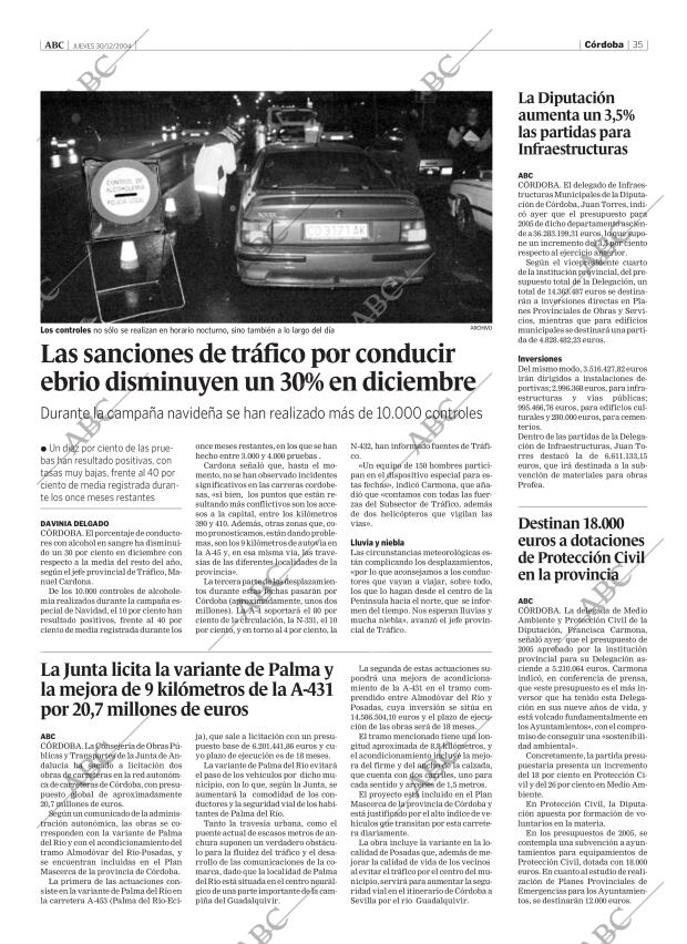 ABC CORDOBA 30-12-2004 página 35