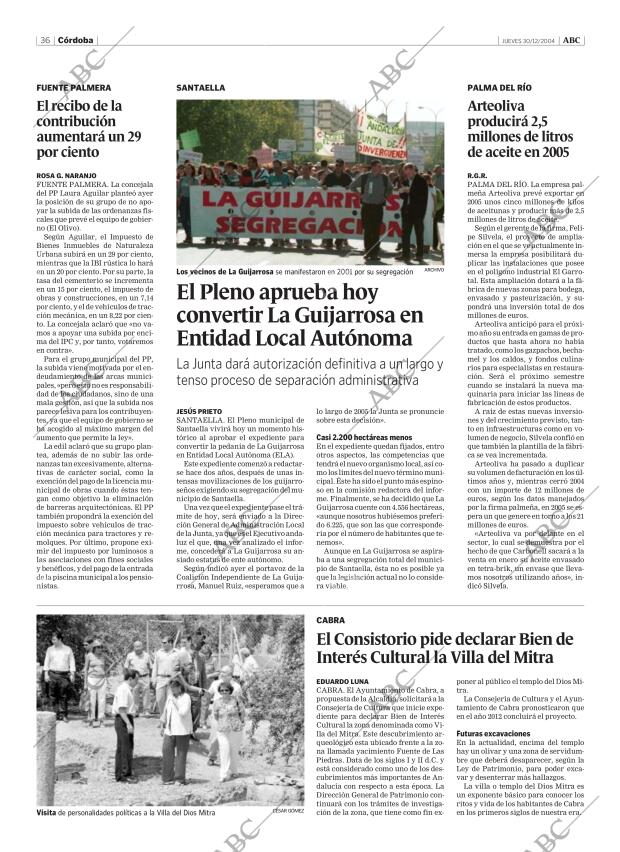ABC CORDOBA 30-12-2004 página 36