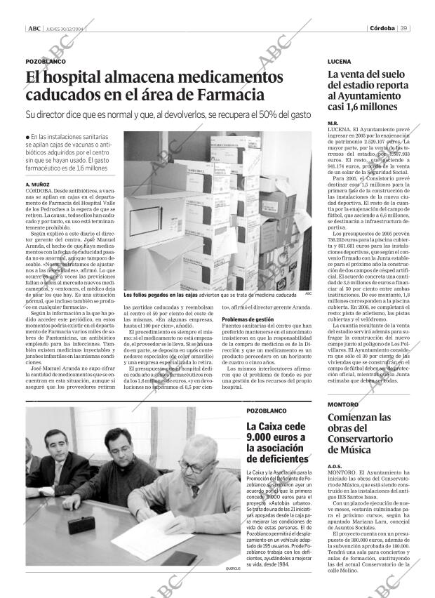 ABC CORDOBA 30-12-2004 página 39