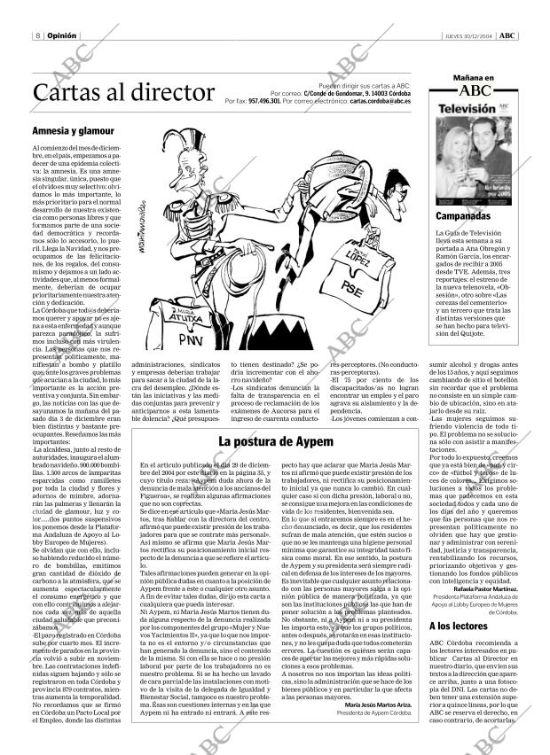 ABC CORDOBA 30-12-2004 página 8