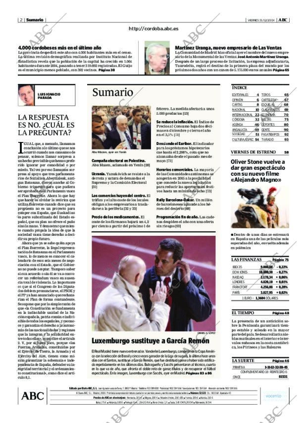 ABC CORDOBA 31-12-2004 página 2