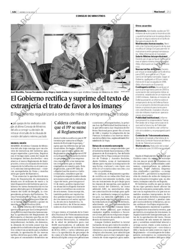 ABC CORDOBA 31-12-2004 página 21