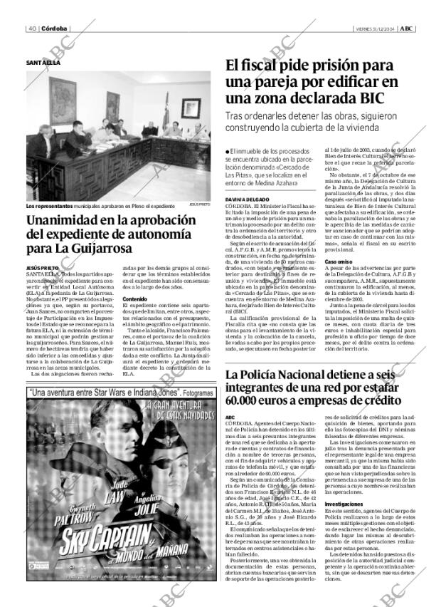 ABC CORDOBA 31-12-2004 página 40
