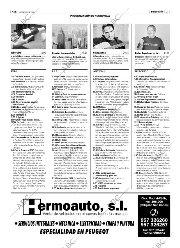 ABC CORDOBA 31-12-2004 página 97