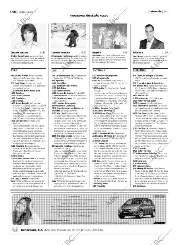 ABC CORDOBA 31-12-2004 página 99