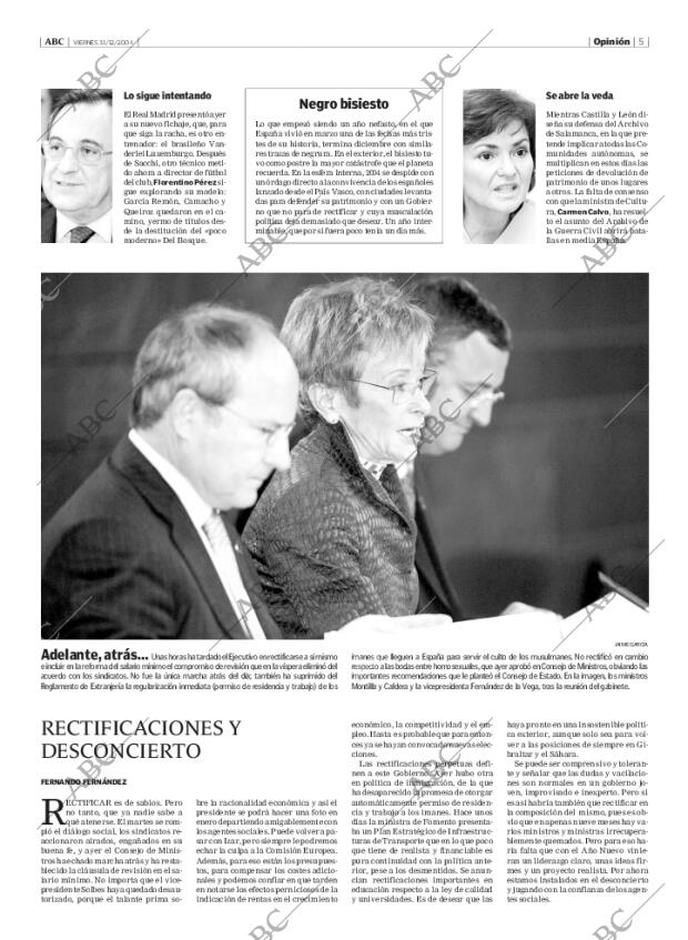 ABC MADRID 31-12-2004 página 5