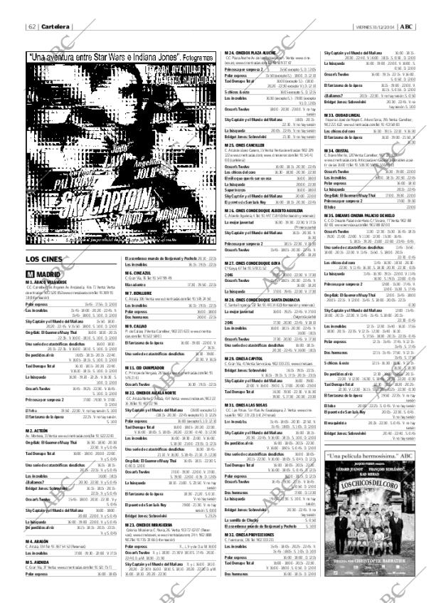 ABC MADRID 31-12-2004 página 62