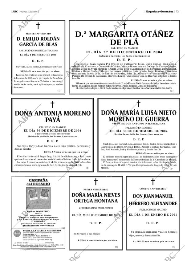 ABC MADRID 31-12-2004 página 73