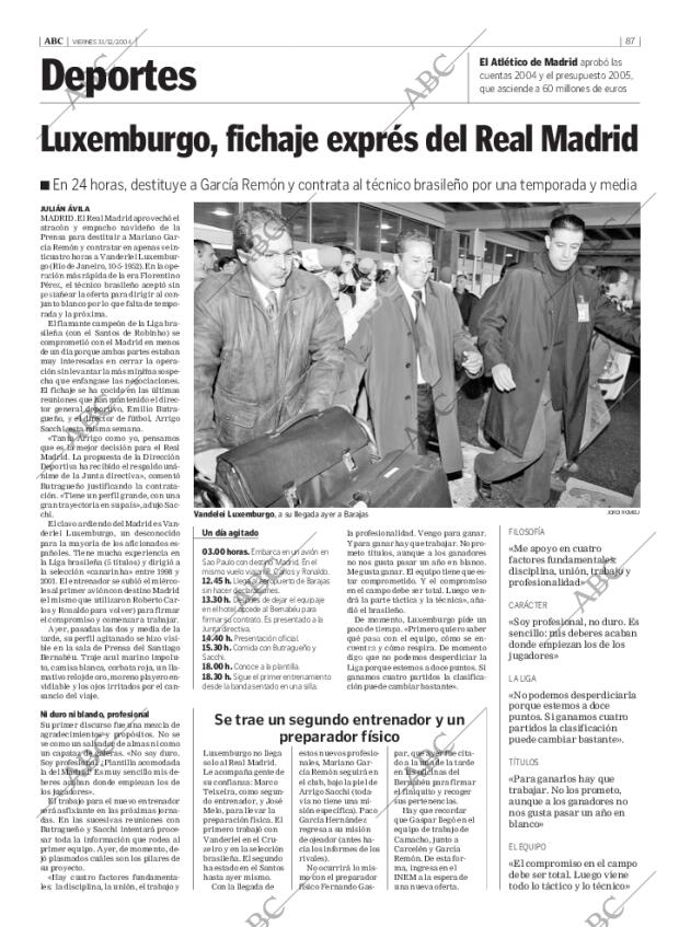 ABC MADRID 31-12-2004 página 87