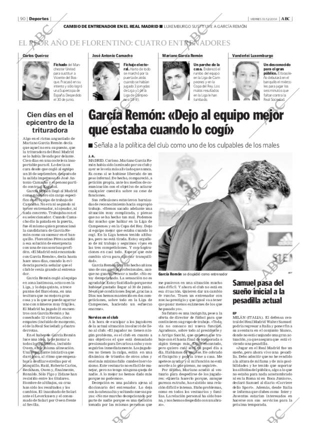 ABC MADRID 31-12-2004 página 90