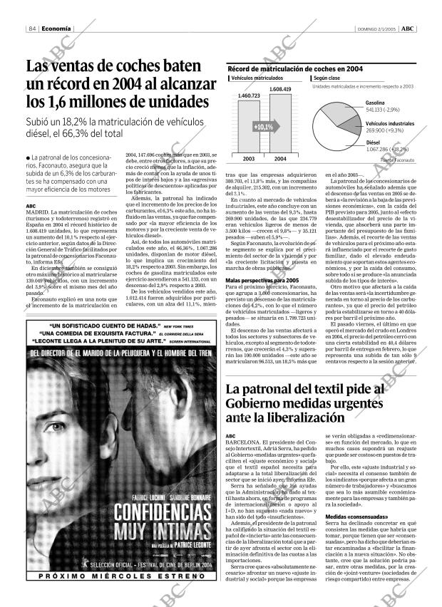 ABC CORDOBA 02-01-2005 página 84