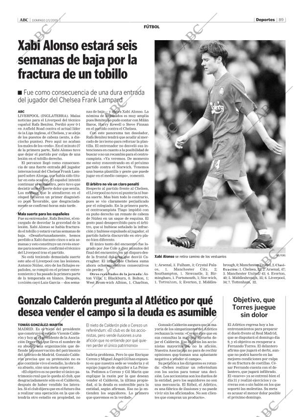 ABC CORDOBA 02-01-2005 página 89