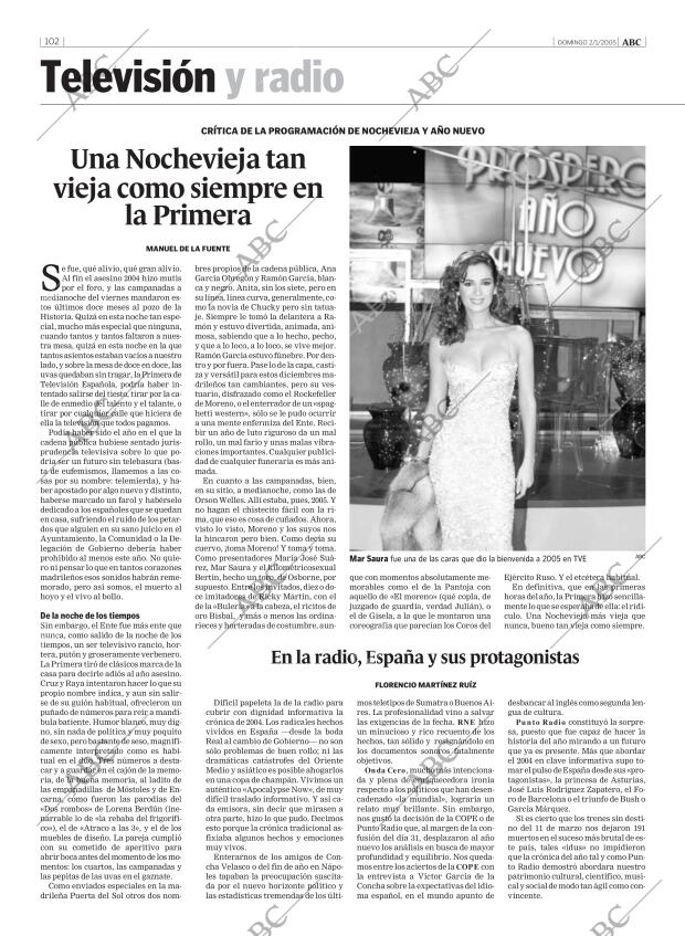 ABC MADRID 02-01-2005 página 102