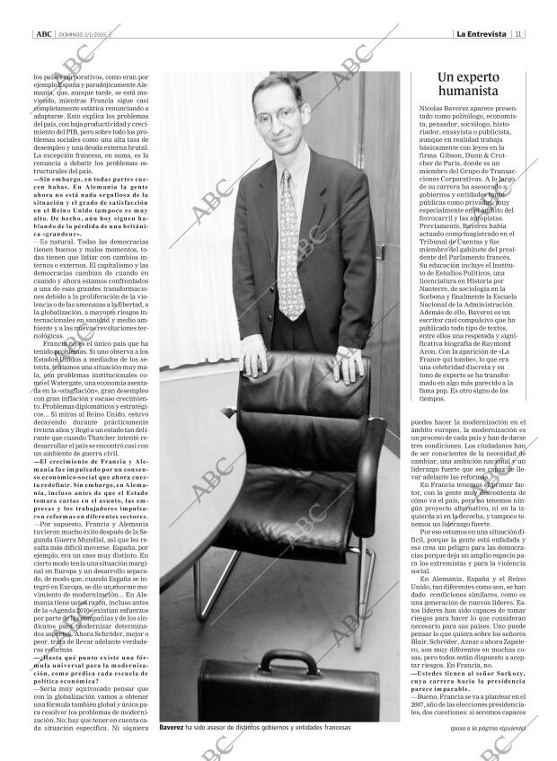 ABC MADRID 02-01-2005 página 11