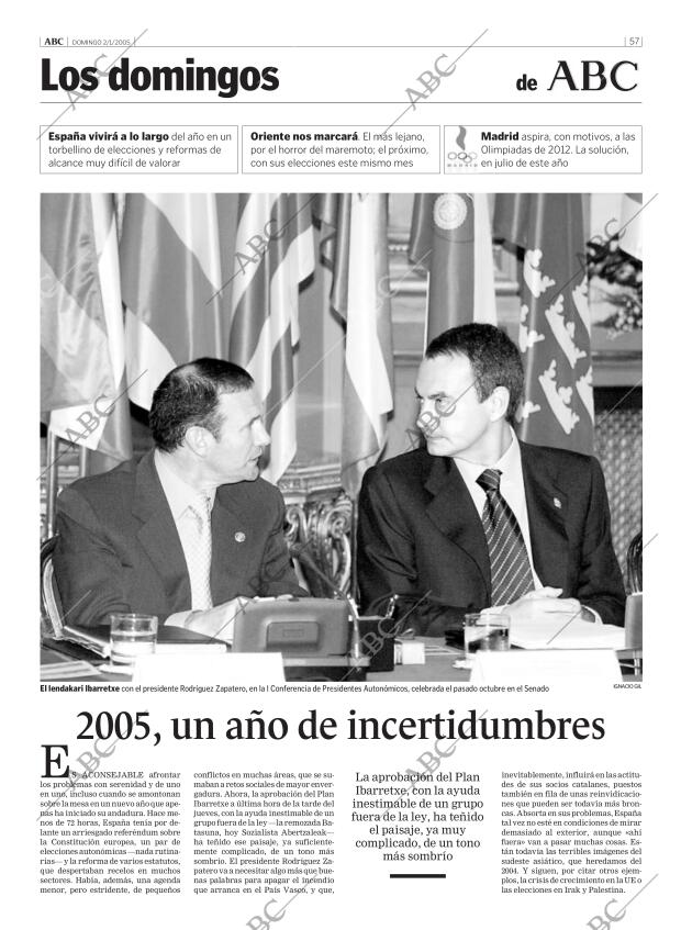 ABC MADRID 02-01-2005 página 57