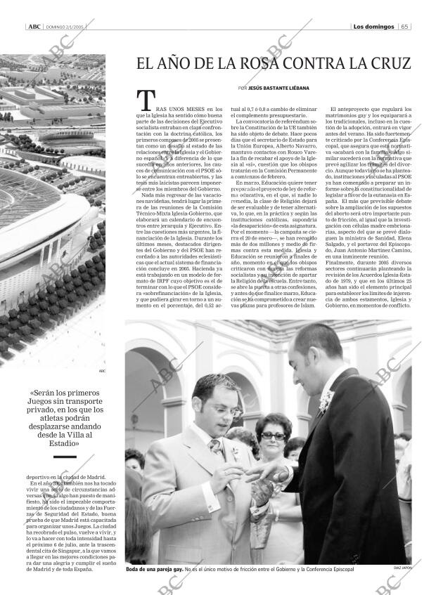 ABC MADRID 02-01-2005 página 65