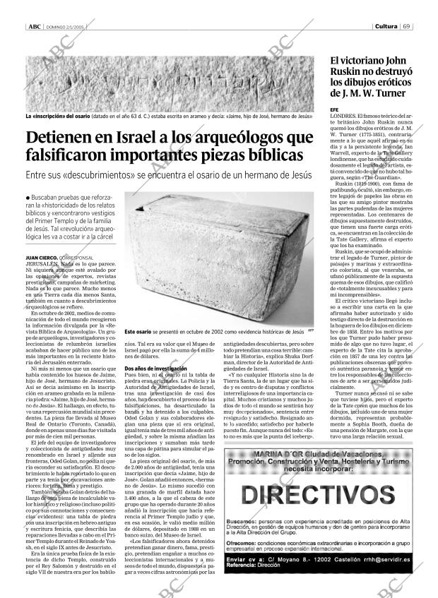 ABC MADRID 02-01-2005 página 69