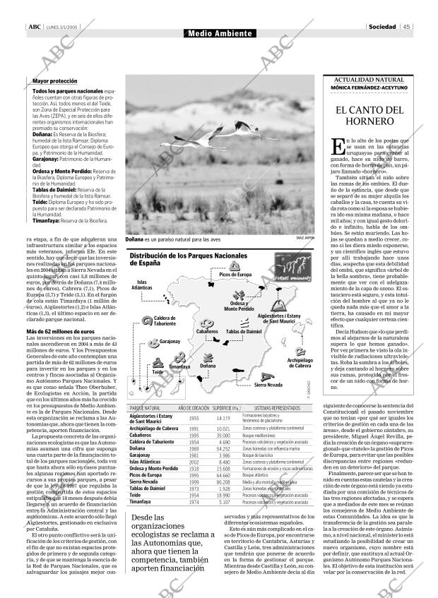 ABC MADRID 03-01-2005 página 45