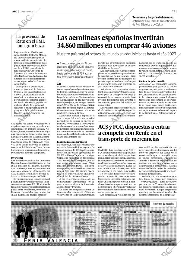 ABC MADRID 03-01-2005 página 73
