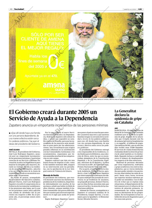ABC MADRID 04-01-2005 página 46
