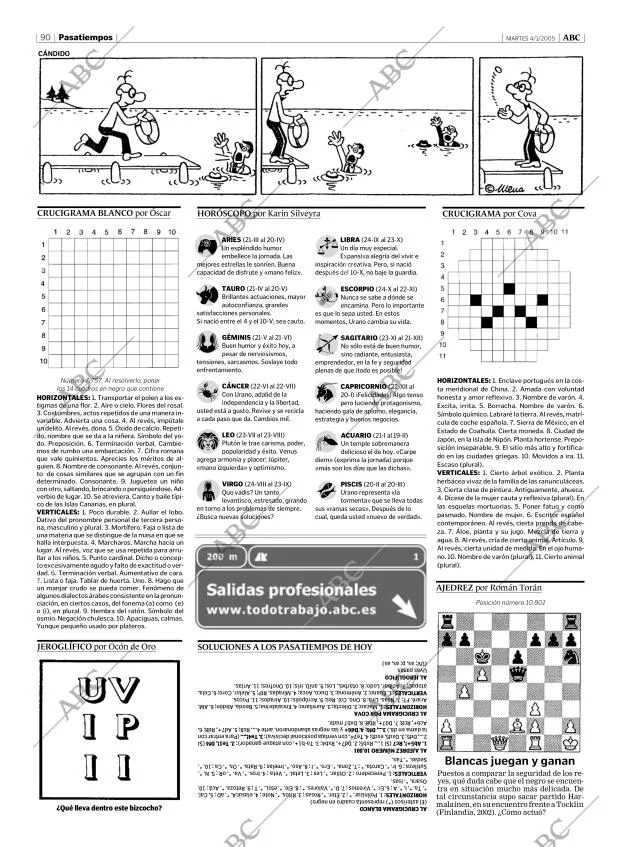 ABC MADRID 04-01-2005 página 90