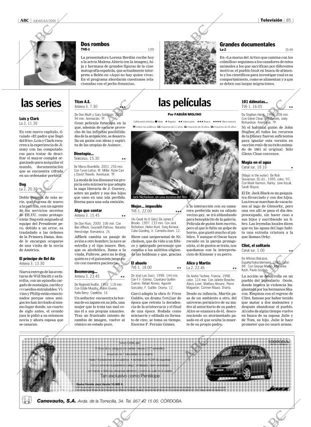 ABC CORDOBA 06-01-2005 página 85