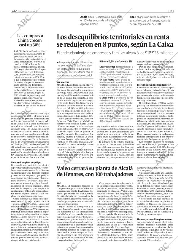 ABC MADRID 09-01-2005 página 91