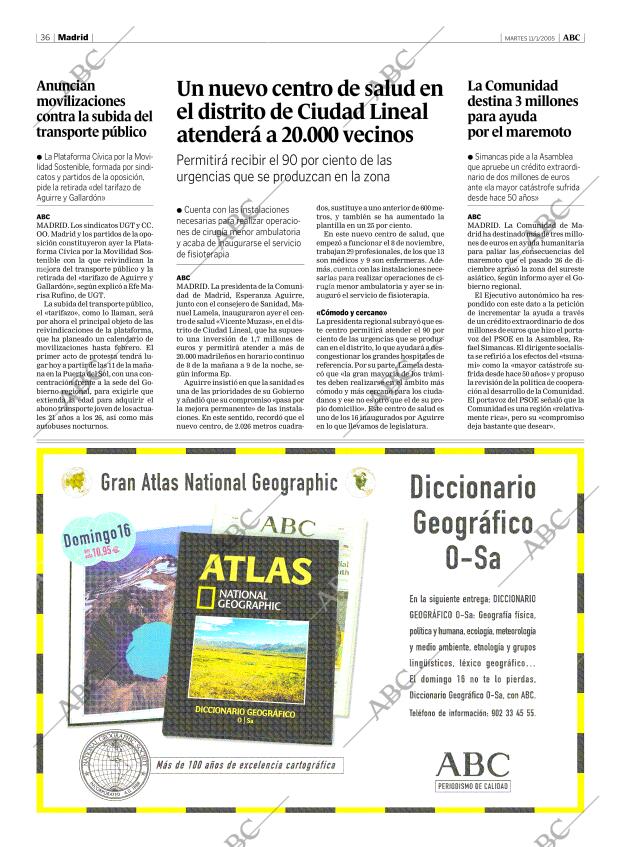 ABC MADRID 11-01-2005 página 36