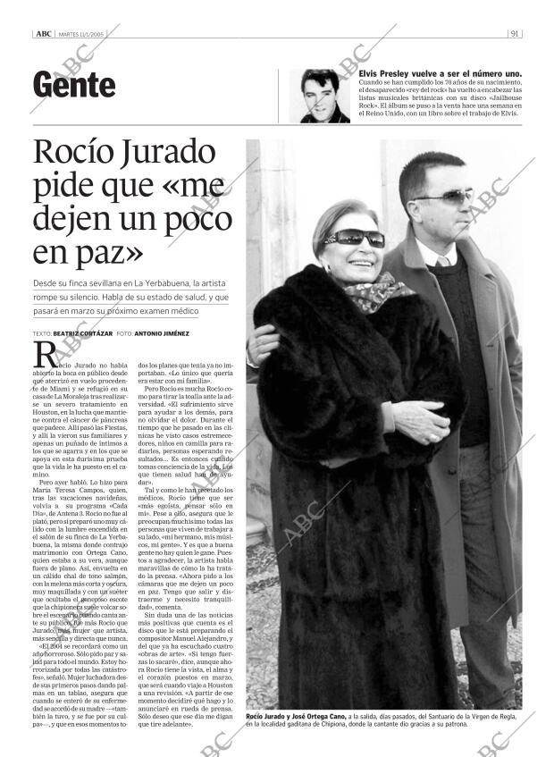 ABC MADRID 11-01-2005 página 91