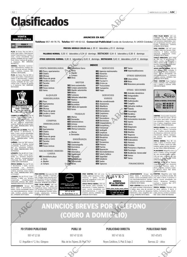 ABC CORDOBA 12-01-2005 página 62