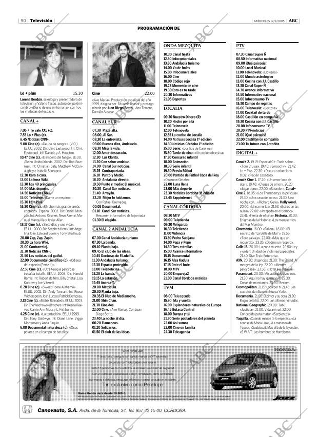 ABC CORDOBA 12-01-2005 página 90