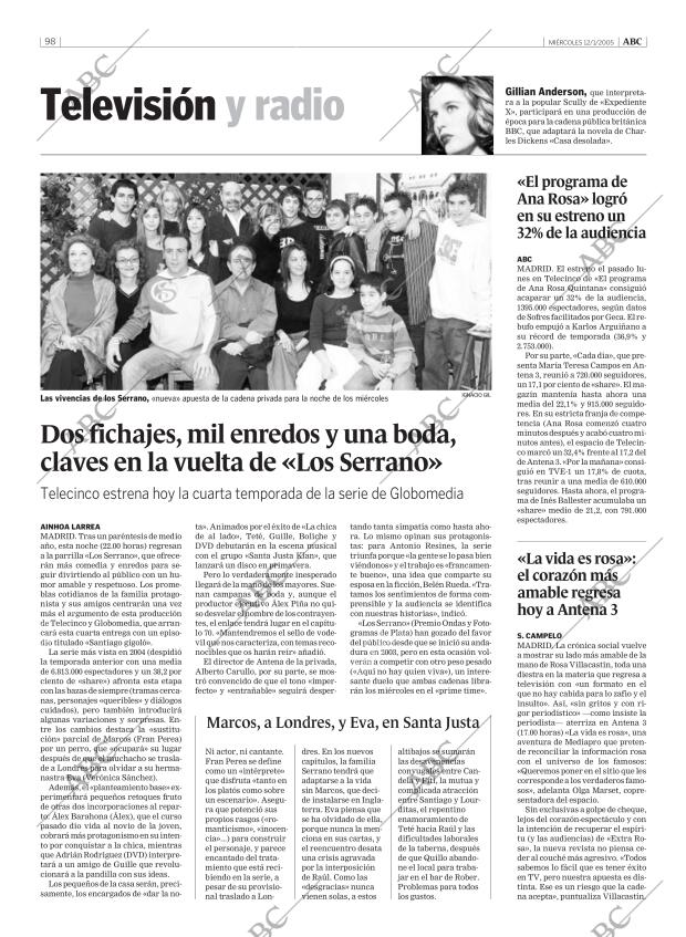 ABC MADRID 12-01-2005 página 98