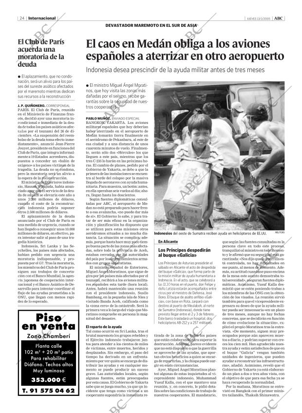 ABC MADRID 13-01-2005 página 24