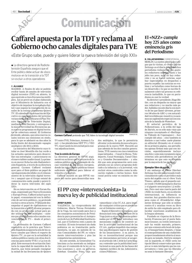 ABC MADRID 13-01-2005 página 48