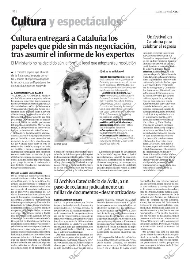 ABC MADRID 13-01-2005 página 52