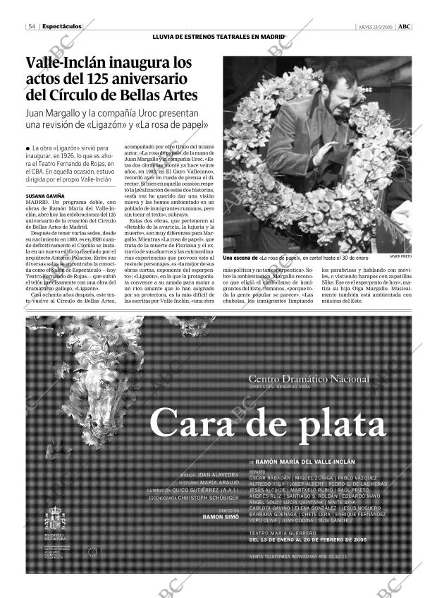 ABC MADRID 13-01-2005 página 54