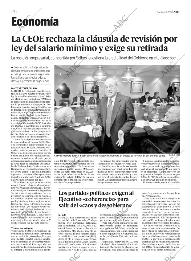ABC MADRID 13-01-2005 página 76