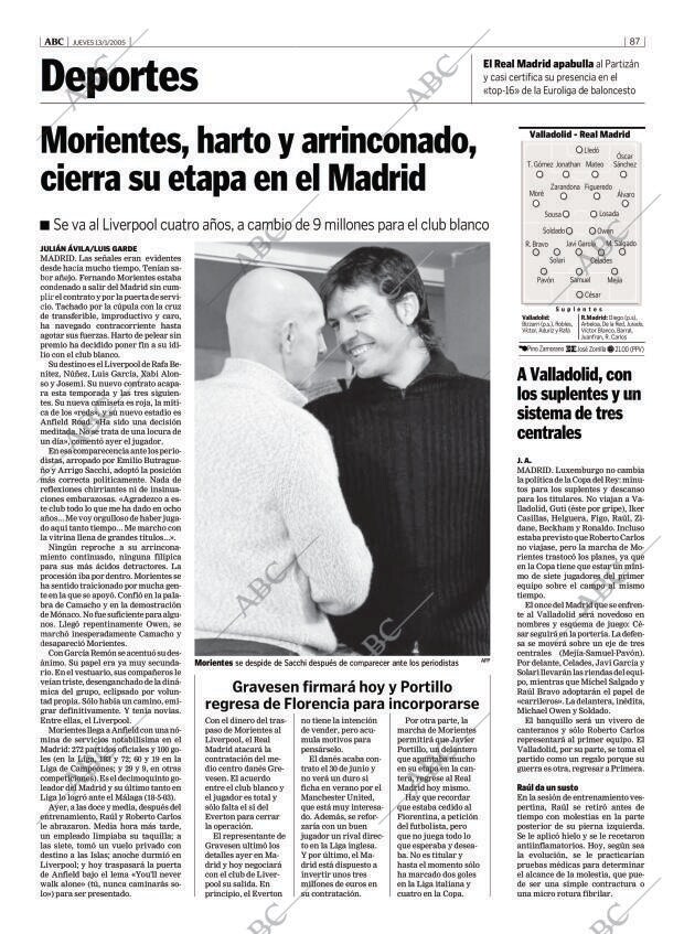 ABC MADRID 13-01-2005 página 87