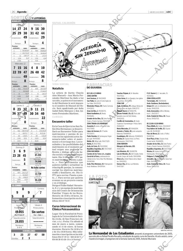 ABC SEVILLA 13-01-2005 página 26