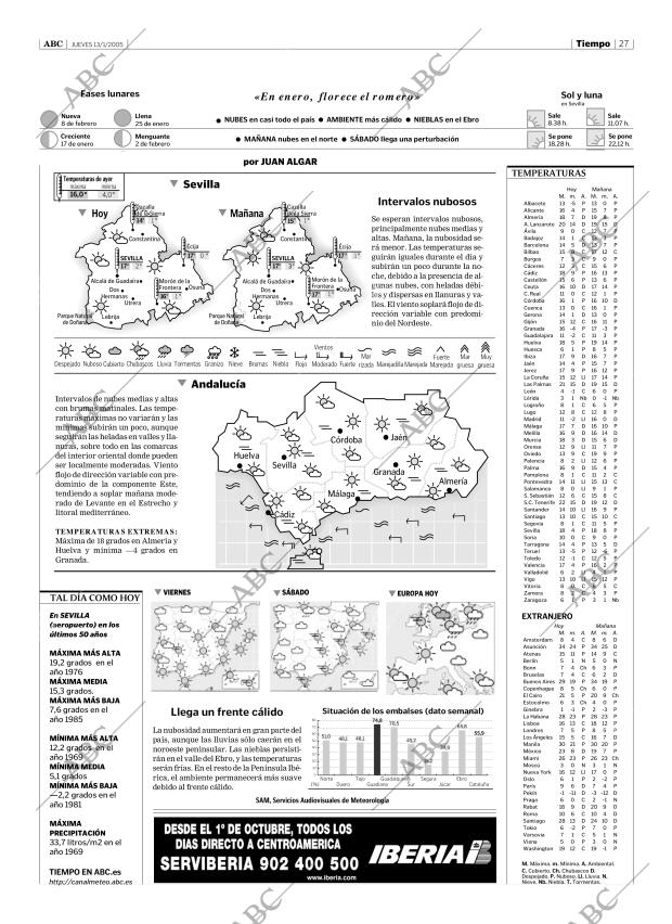 ABC SEVILLA 13-01-2005 página 27